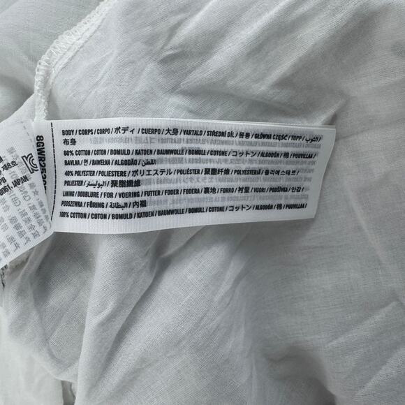 Abercrombie & Fitch Emerson Poplin Puff Sleeve Dress Sz XXL Green Toile - Picture 7 of 9